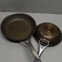 Anolon Nouvelle Copper Hard Anodized Nonstick Frying Pan Set / Fry Pan Set / Hard Anodized Skillet Set - 8.5 Inch and 10 Inch, Brown (Sable)