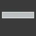 Linear Bar Air Grille 40" X 8", Aluminum Air Supply/Return Grilles,Easy Air Flow,Removable Grille/Door-HVAC Air Vent Cover,White[Outer Dimensions: 40.8"w X 8.8"h]