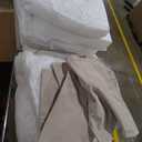 Summsun Outdoor Chair Cushions Set of 4, Waterproof Backrest and Deep Seat Cushion Set for Patio Furniture, Outdoor Sofa Replacement Cushions with Removable Cover, 24 x 24 Inch, Cream