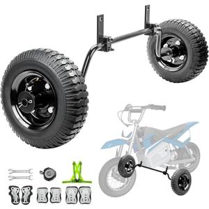 Dirt Bike Training Wheels 4PR Compatible with Razor MX500 MX125 MX400 MX350 MX650 SX500 & PW50 CRF50 XR50 TTR50 PW80, CT100U CC100X CT200U, Adjustable Height, Fit for Universal