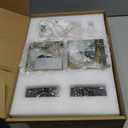 Morauroral 30 Inch White Gold Battery Operated Wall Sconces Set of 2, Dimmable Battery Wall Sconce with Remote Control, LED Rechargeable Sconces, Modern Wireless Wall Lights for Bedroom, Living Room, White Gold, 30 inch (2 Pack)