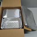 40 Pack Aluminum Pans with Lids,20 Large 9x13" Aluminum Pans Disposable (10 Heavy Duty Lids) & 20 Medium 8.5x6" Foil Pans (20 Foil Covers), Aluminum Trays With Lids for Baking, Meal Prep, Takeout