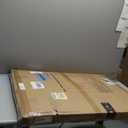 Umzodo 24"x36" Brushed Nickel Bathroom Vanity Mirror for Over Sink, Rounded Rectangle Silver Metal Frame Mirror for Wall, Living Room, Entryway, Vertical or Horizontal