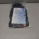 REDESS Women Winter Pompom Beanie Hat Fleece Lined Warm Hats, Thick Slouchy Snow Knit Crossed Cap for Ladies (Black)