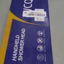 High Pressure 10 Ways Handheld Shower Head Brushed Gold- Anti-clog Nozzles, Built-in Power Wash to Clean Tub, Wall & Overhead Brackets, Magnetic Rainfall Shower Wand, Built-in 2 Power Jet