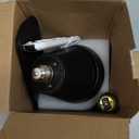 Socket Ceiling Fan with Lights and Remote, 3 Colors Dimmable 3000K-6500K, 6 Speed Whisper Quiet, Easy Install E26/E27 Based Light Bulb Fan for Bedroom Living Room Kitchen Garage (Black)