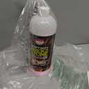 Quick'n Brite Fireplace Brick and Stone Cleaner 32oz with Scrub Brush - Natural Stone, Tile, and Marble Cleaner - Indoor Fireplace and Wood Stove Cleaning Kit - Pellet Stove Creosote Remover