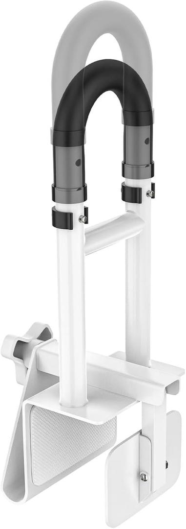 Bathtub Grab Bar, YuanDe 20 x 6 Inch Adjustable Bathtub Safety Rail with Height & Width Adjustment, Heavy-Duty Tub Handle for Elderly Seniors, Disabled & Injury Recovery