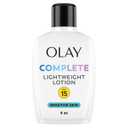 Olay Complete Lightweight Broad Spectrum SPF 15 Lotion with Sunscreen, 2pc