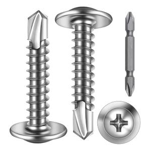2 x #8 x 1 Self Tapping Screws for Metal, 410 Stainless Truss Head 280pcs