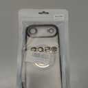 Misscase for iPhone Air Magnetic Glitter Case Compatible with MagSafe,Full Protection Slim Shockproof Case with Camera Lens Protector Plating Bling Cover Case for iPhone 17 Air 6.5" Black