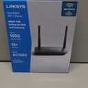 LINKSYS Dual-Band WiFi 5 Router GREAT FOR: Surfing the Web and Streaming Up to 1000 Square Feet 10+ Devices Speed AC1000