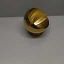Gold Stainless Steel Spherical Sugar Bowl Seasoning Jar Mints Holder Bowl