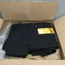 Carhartt Men's Loose Fit Firm Duck Insulated Bib Overall (Medium, Black)