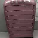 Traveler's Choice Pagosa Hardshell Expandable Luggage with Spinner Wheels, Mauve, 26-Inch Medium