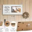 SRADMO Pet Memorial Photo Frame - 12x6, Cat & Dog Frames for Loved Ones Lost, Picture Frame for Pet Remembrance