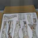 Zayton Nativity Set Christmas Indoor 11 Pcs 8 Inch Scene Statue Figurines Jesus Manger Crib Ornament Church Xmas Home Catholic Religious Decoration