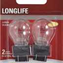 SYLVANIA 3157 Long Life Miniature Bulb, (Contains 2 Bulbs)