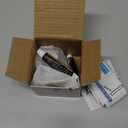 Shower Head Holder All Metal Handheld Shower Wand Bracket Adhesive Shower Wall Mount Holder Brass Shower Spray Holder Brushed Nickel, Drill Free Glue Installation