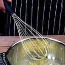 Hand whisk,Manual Egg Whisk Stainless Steel Whisk For Frothing And Creaming And Buttering Household Hand Mixer