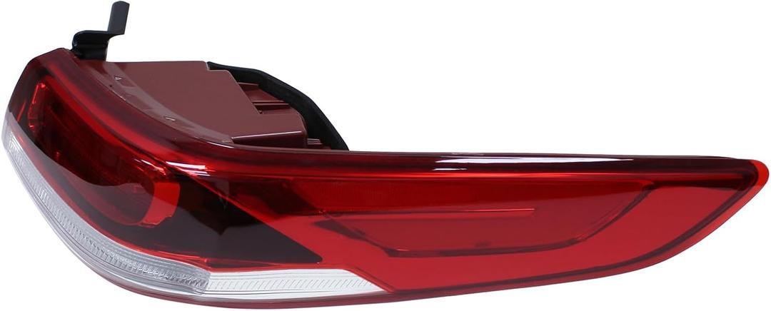 ApplianPar Right Side Outer Tail Light Lamp Assembly for Kia Optima 2016-2020