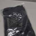 Feiersi Women Stretchy Wide Leg Pants Soft Elastic High Waisted Casual Palazzo Pants Trousers with Pockets (Black, Small)