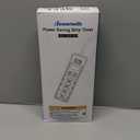 DEWENWILS 8-Outlet Power Strip with Timer (4 Timed/ 4 Always On), Digital Timer Outlet for Reptile Light, Turtle Grow Light Indoor Bearded Dragon Tank Accessory Aquarium, 6ft SJT Cord, 15A UL Listed