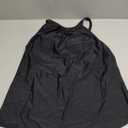 WOWENY Tankini Tops for Women Halter Swimwear Top Only High Neck Bathing Suit Tops No Bottom(Black, Medium)