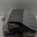 WONGS BEDDING Stripe Comforter
 90x85 inch