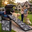 Dog Ramp for Car, Dog ramp, Extra Wide 67" x 20"