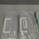 OwnMy 2 Plastic Trading Card Storage Boxes Clear Plastic Card Storage Cases with Dividers, Portable Baseball Cards Organizer Box for Football Sports MTG TCG Cards