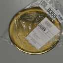 Large Round Stainless Steel Tray,Round Gold Trays,Service Tray,Decorative Tray,Jewelry and Cosmetic Storage Tray.Diameter 11.02 inches / 28cm.Gold, 1 Piece