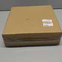 12×12" Black Picture Frames Matted To 5×5, Set of 3