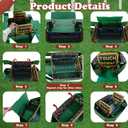 Football Party Decorations - Super Game Bowl Party Decorations 2026 - Football Food Tray Set | Stadium Snack Display Tray for Football Party Supplies Favors Decorations - Game Day Themed Birthday Food Plates Decor