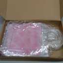 SmoothNovelty 24 Pcs Pink Cat Party Favor Bag Pink Bow Kitty Clear PVC Gift Bags with Handle Cute Kitten Cartoon Reusable Treat Tote for Women Kitty Party Wedding Birthday Baby Shower Supplies