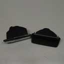 LED Sequential Front Turn Signal Lights White DRL for 1997-2006 Jeep Wrangler TJ, Smoked Lens Bumper Dynamic Amber Blinker Corner Lamps