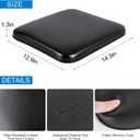 Rollator Seat Cushion, 13.97"X12.4" x1.18"Rollator Pad Replacement Padded Seat for Rollator Walker,Soft Foam Filling Walker Seat Cushion