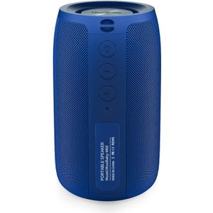 Bluetooth Speaker,MusiBaby Wireless,Waterproof,Outdoor,Portable Speaker,Dual Pairing,Loud Stereo,Booming Bass,24H Playtime Wireless Speakers for Home,iPhone,Party,Gifts(Blue)