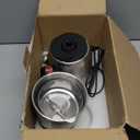 Spice Grinder Electric,Herb Nut Grinder for Kitchen, Detachable Espresso Grinders with Stainless Steel Blades, Filter and Brush, 500w Dry and Wet Grain Mill for Coffee, Rice, Bean, Seasoning (Black)