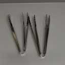 6 Pack Serving Tongs Kitchen Tongs, Buffet Tongs, Stainless Steel Food Tong Serving Tong, small tongs (7Inch)