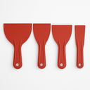 Plastic Putty Knives , 4PCS