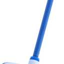 Superio Deck Scrub Brush with Long Handle 48 Inches, Heavy Duty Stiff Bristles Grout Scrubber with Scraper - Cleans Hot Tub, Swimming Pool, Granite Tiles, Bathroom, Patio, Kitchen, Wall and Deck