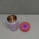 Owala Kids Insulation Stainless Steel Tumbler with Spill Resistant Flexible Straw, Easy to Clean, Kids Water Bottle, Great for Travel, Dishwasher Safe, 12 Oz, Pink and Purple (Lilac Rocket)