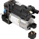 PAROD Air Suspension Compressor Pump Fit for 2013-2015 Mercedes-Benz GL350/GL450/GL550/GL63 AMG,2012-2015 ML350/ML550/ML63 AMG, 2015 ML250/ML400, 2013-2014 ML500, 2014-2015 GL500 Replace#1663200104