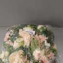 DearHouse 2Pcs Artificial Peony Flower Garland - Silk Peony Garland with Pink and White Flowers for Wedding Party Table Decoration,6ft/Strand (Champagne)