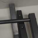 Minicloss 34 Inch Firewood Rack Outdoor Indoor, 2.7ft Wood Storage Rack Stand, Heavy Duty Fire Wood Holder for FireplaceBlack