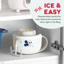 Disney Dash My Mug Ice Cream Maker Bundle - Mini Electric Ice Cream Maker - Creates Gelato, Sorbet & Frozen Yogurt - Easy to Clean & Use - 2 Mugs, Mickey & Minnie Design