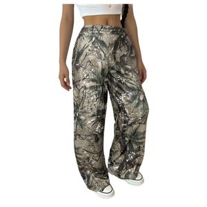 SOLY HUX Girl's Camo Sweatpants Elastic Waist Baggy Wide Leg Casual Pants Streetwear Multicolor Camo 10Y