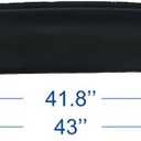43"(Not Wider Than 41.8") Sunroof Wind Deflector,Universal Fit Tinted Moonroof Visor for Deflecting Noise, Rainy and Windy Weather,Car Accessories Sun Shade Waterproof Double Side Tape RN110