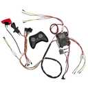 FULIHUAPOW 24 Volt DIY Wires Harness Conversion Kit for Kid's Ride On Toys Car,2.4G Set of Wire Harness Switch HY2005RX-24V Control Box for Power Wheels Upgrade Replacement Parts